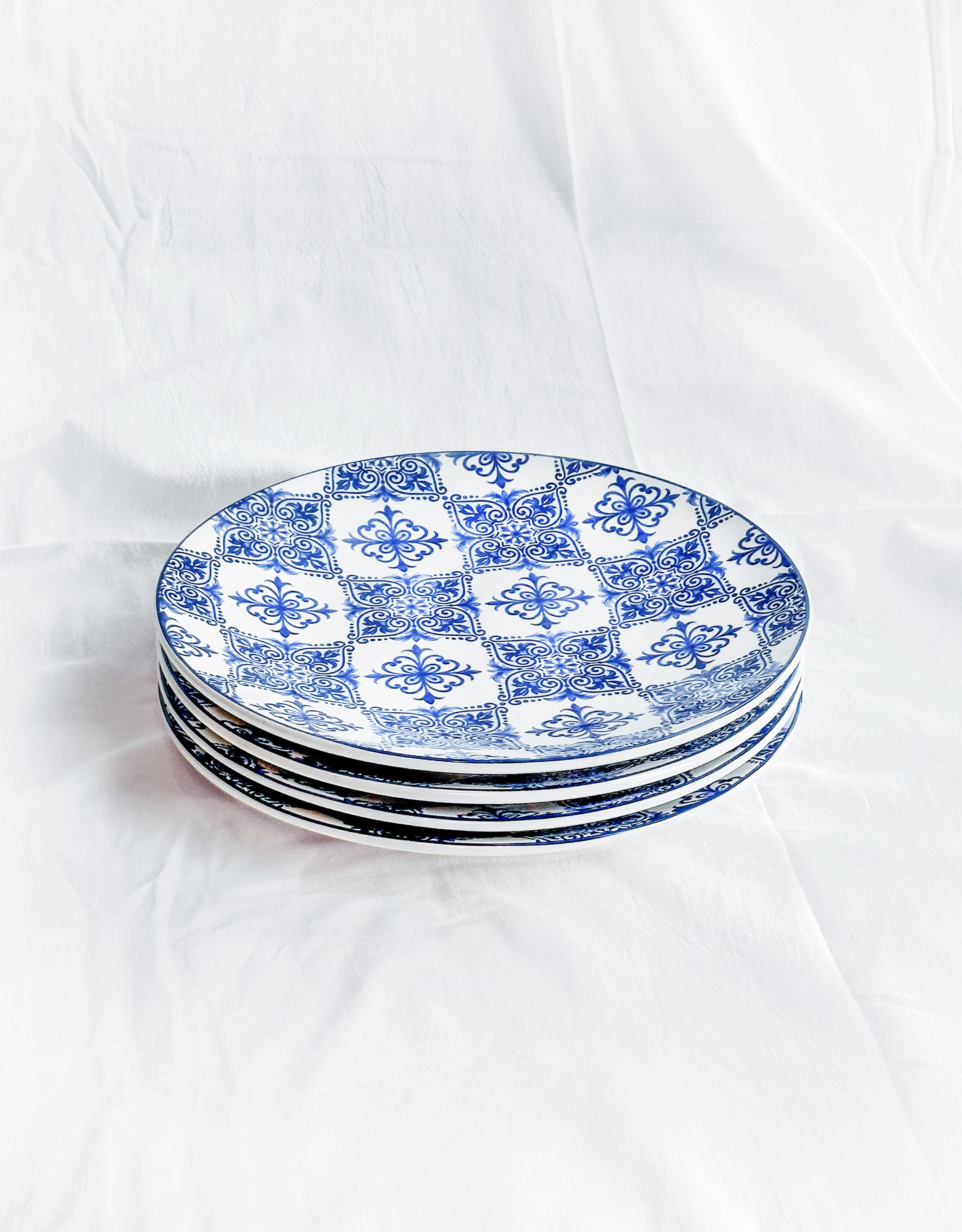 Marrakesh Melamine Dinner Plates - Set of 4