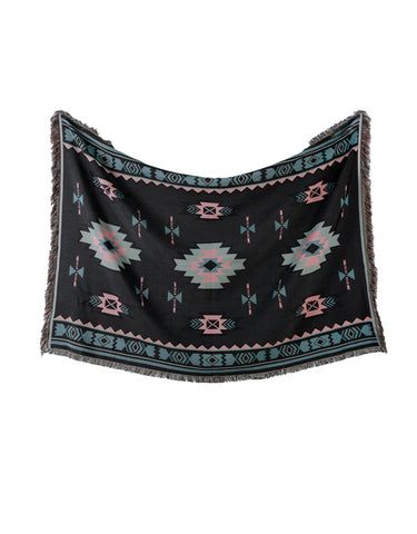 Aztec Indian Totem Sofa Blanket