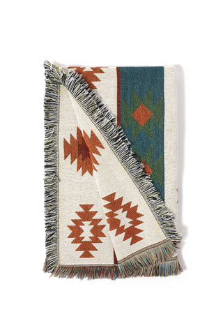 Aztec Flora Sofa Blanket
